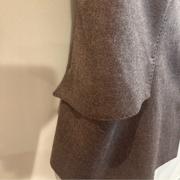 PENDLETON Sz 22 Vintage 100% Wool Shoulder Pads Boxy Pockets Lined Blazer Jacket - Picture 5 of 8